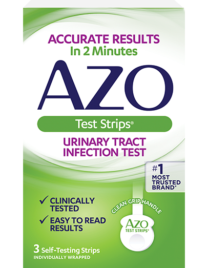 Azo Urinary Tract Infection Test Strips 3 pack