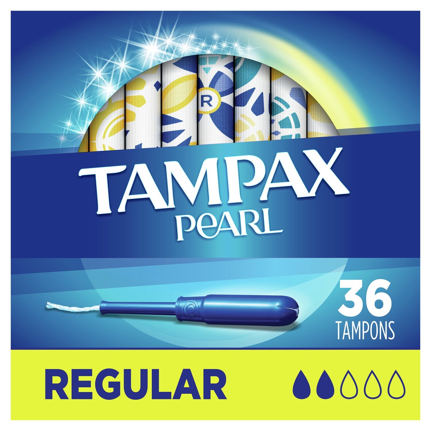 Tampax Pearl Regular Tampons 36 ct