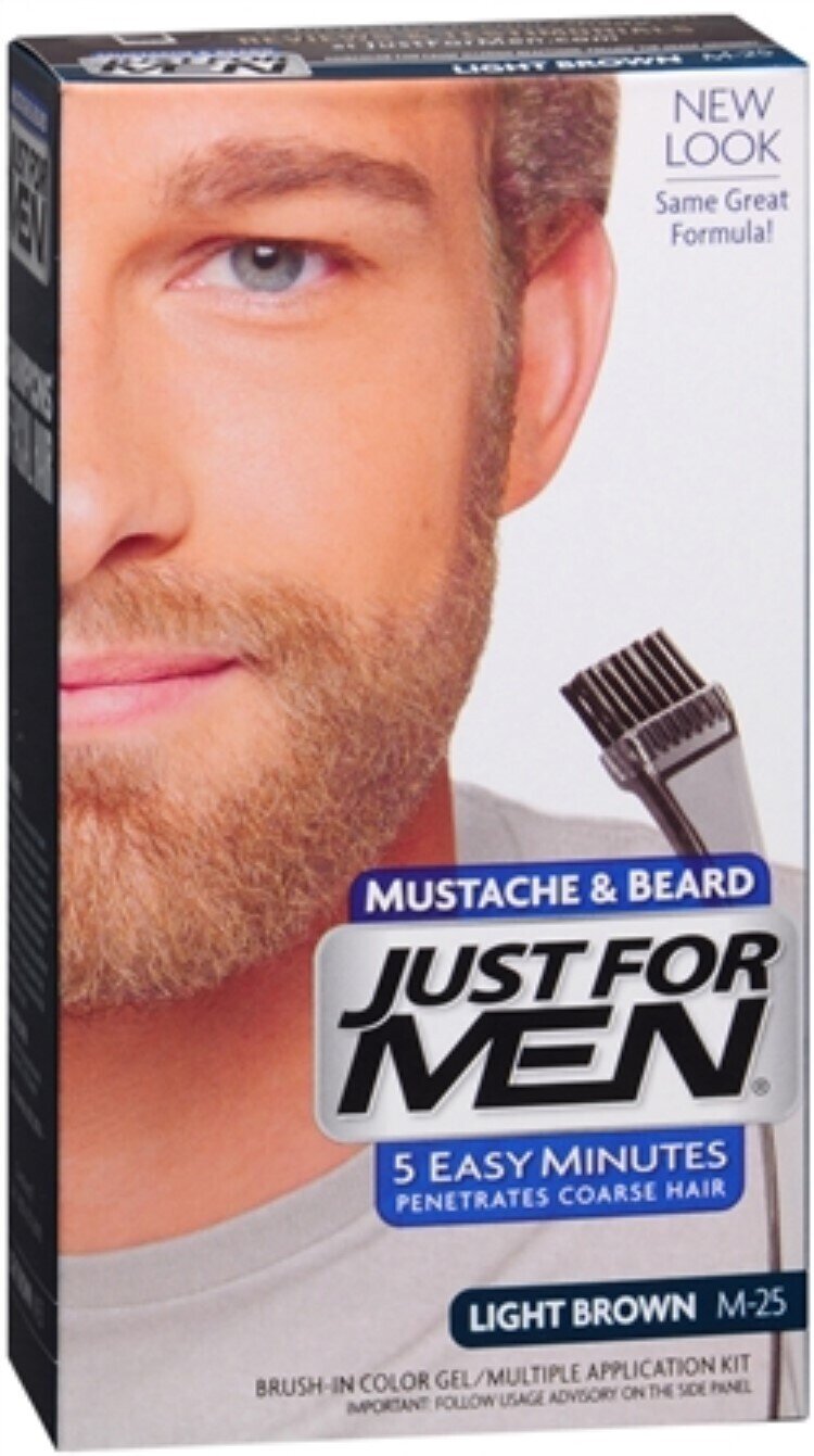 Just for Men Mustache and Beard Dye Light Brown