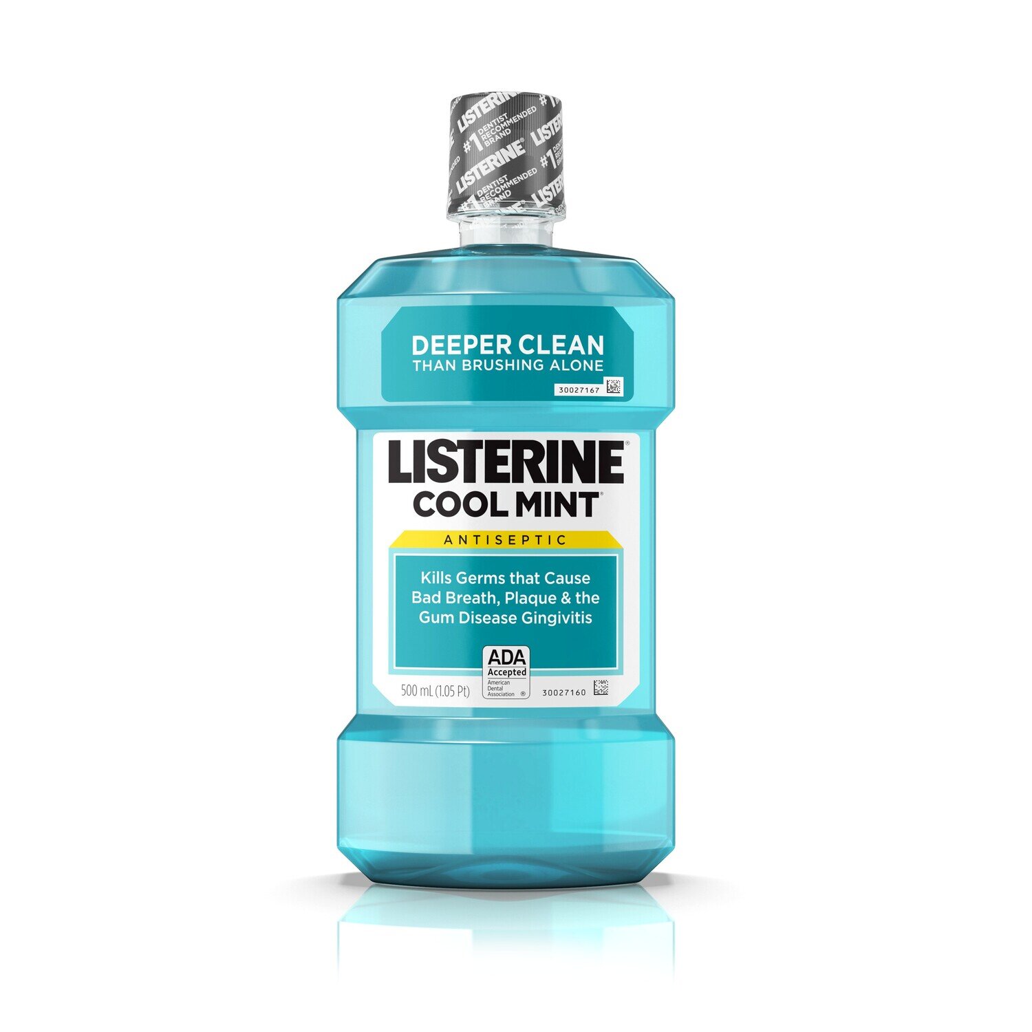  Listerine Cool Mint Antiseptic Oral Care Mouthwash to