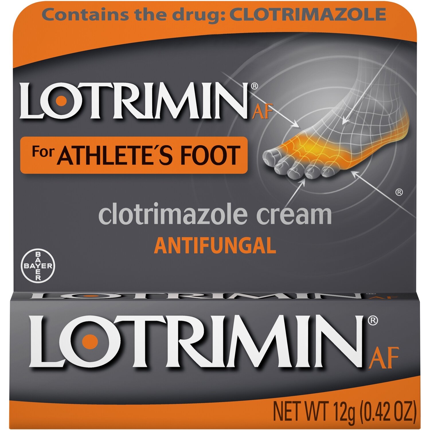 Lamisil AT for Athlete's Foot Antifungal Cream 30 g