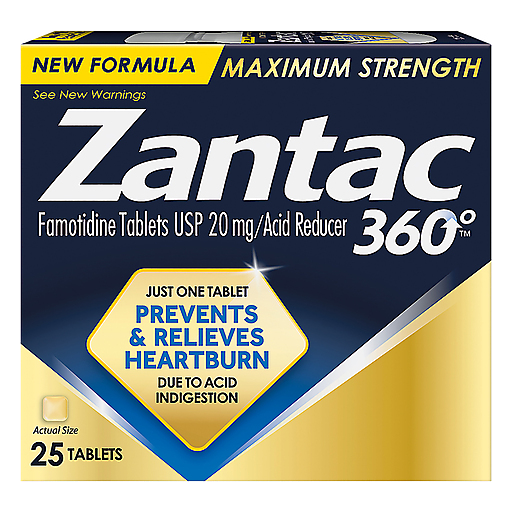 Zantac Max Strength Tablets 25ct