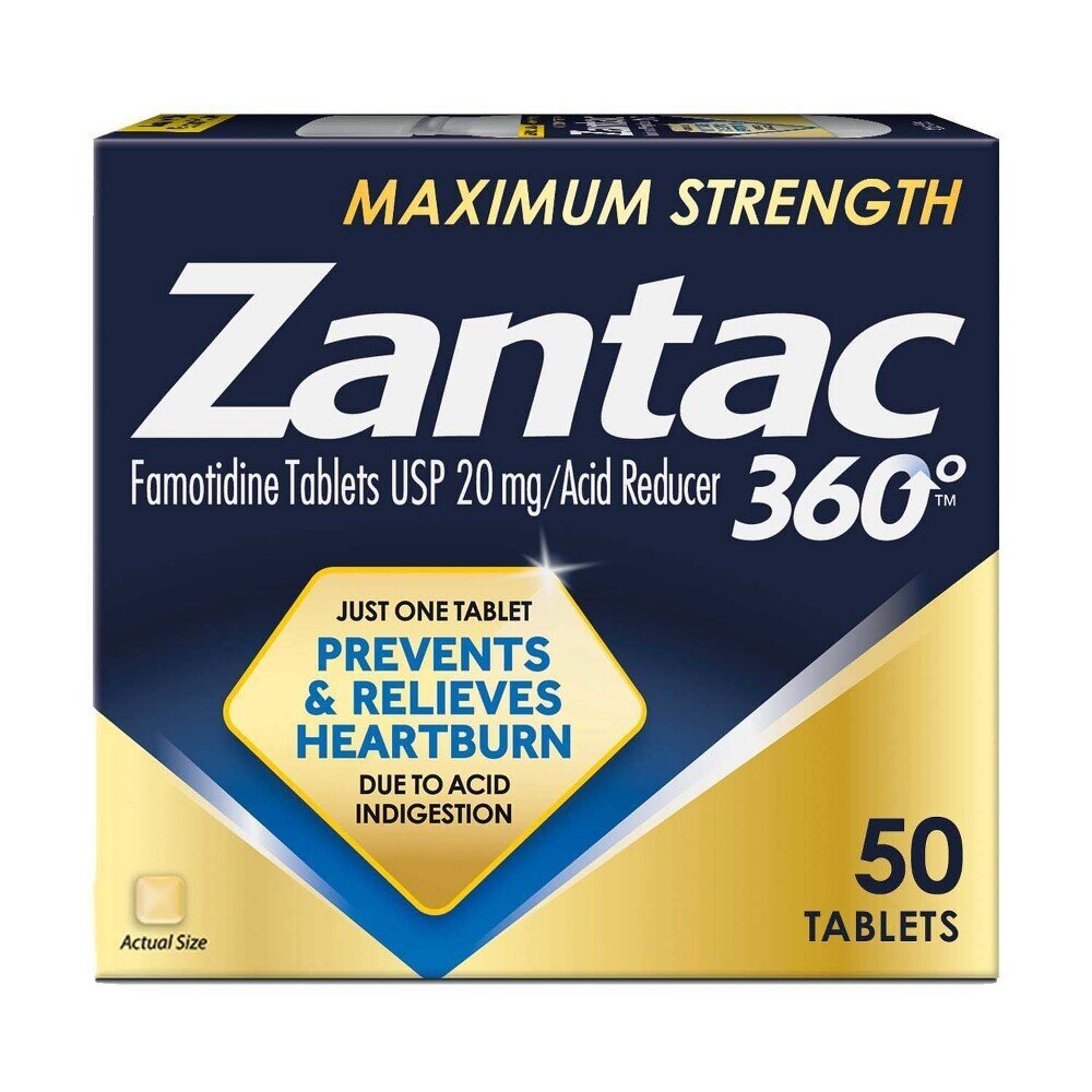 Zantac Max Strength Tablets 50ct