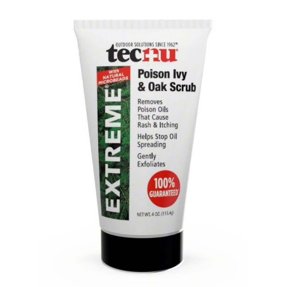 Tecnu Extreme with Natural Microbeads Poison Ivy and Oak Scrub 4 oz