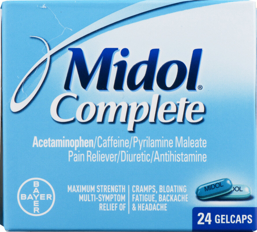Midol Complete Gelcaps 24 ct