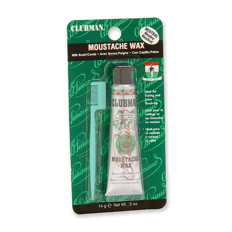 Clubman Moustache Wax Neutral