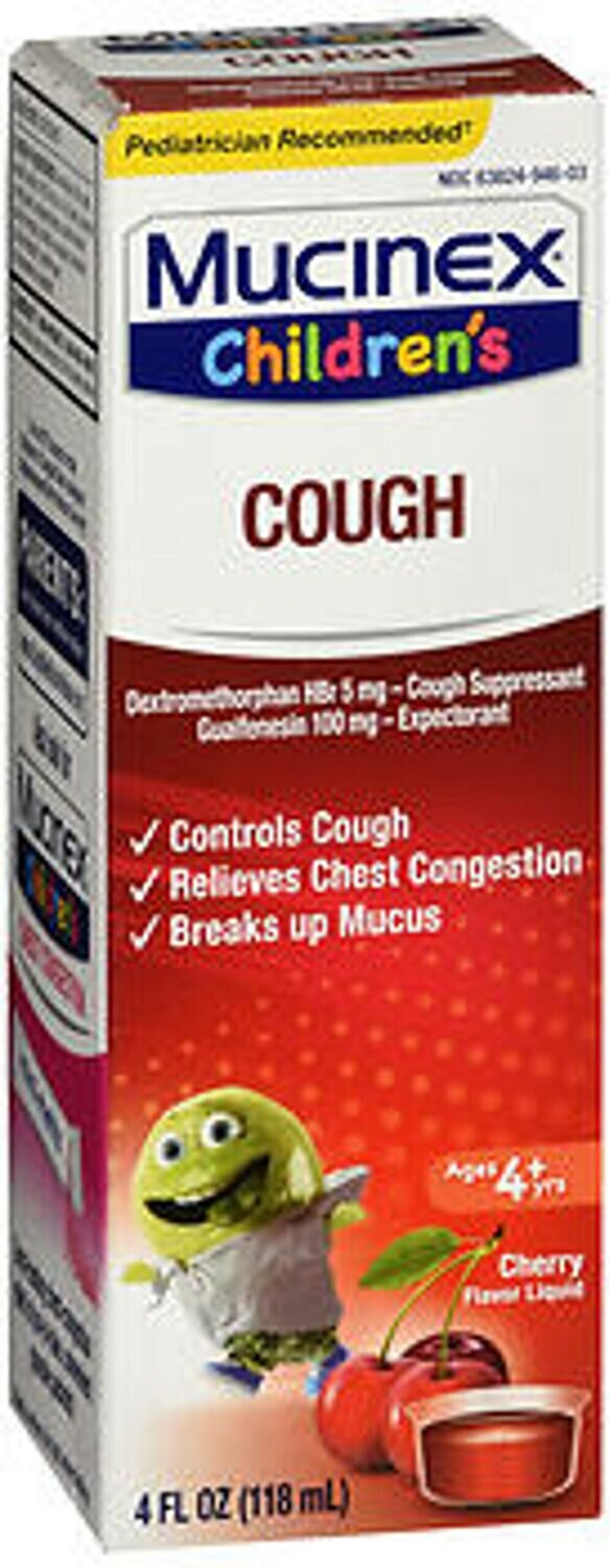 Mucinex Children’s Cough Cherry Flavored Liquid 4 fl oz