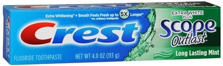 Crest Plus Whitening And Scope - Mint 4oz