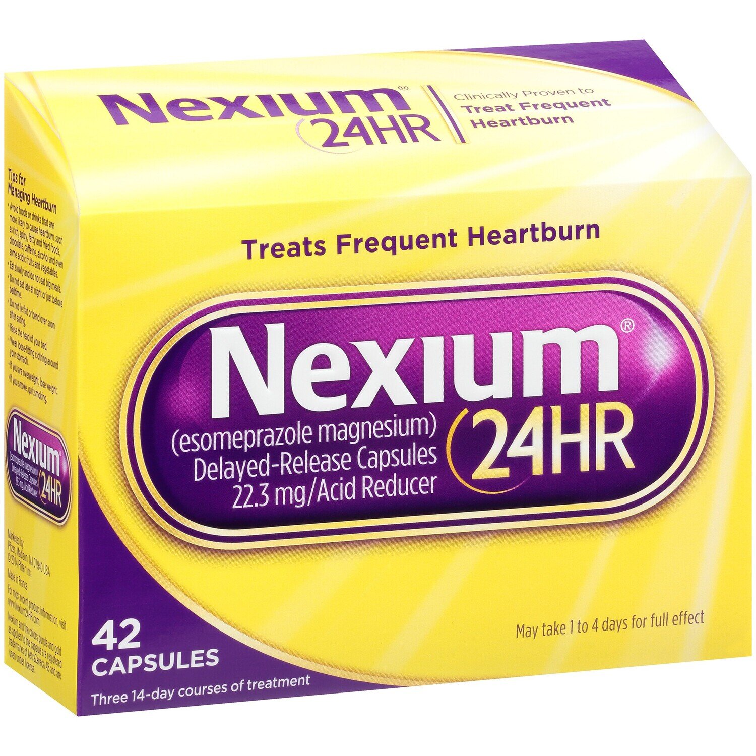 Nexium 24HR Capsules 42ct