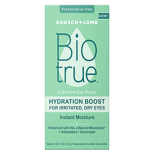 Bio True Preservative Free Hydration Boost for Irritated, Dry Eyes
