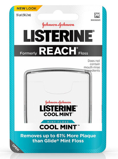 Listerine Floss - Cool Mint 55yd