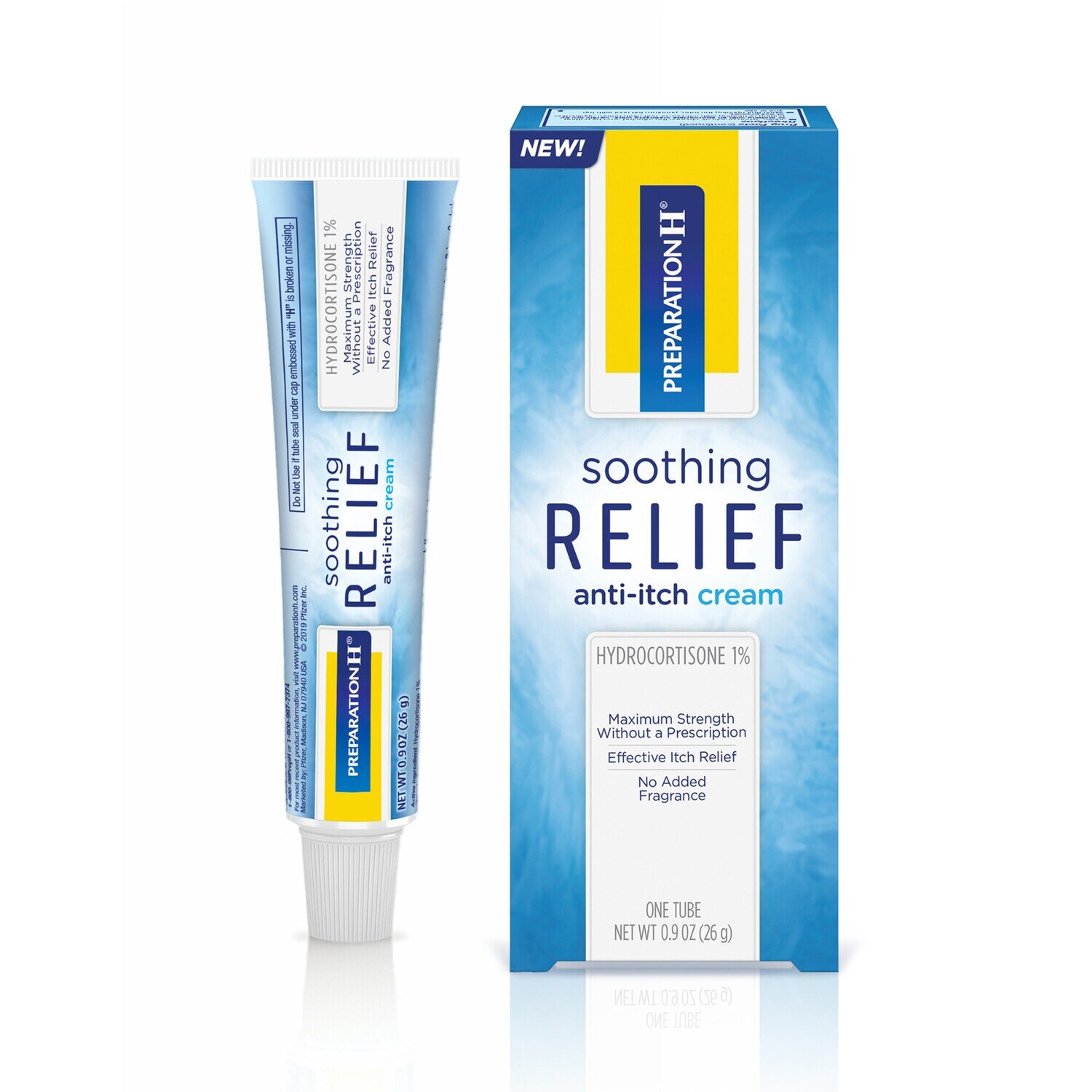 Preparation H Soothing Relief Anti-Itch Cream 0.9 oz
