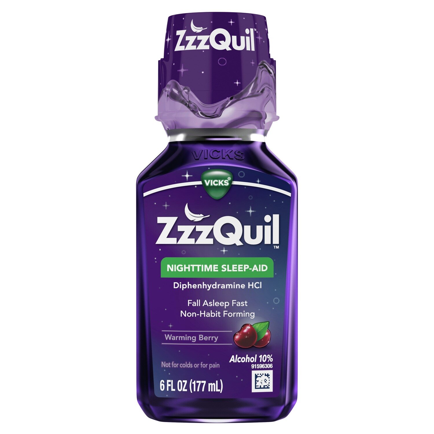 ZzzQuil Nighttime Sleep Aid Warming Berry