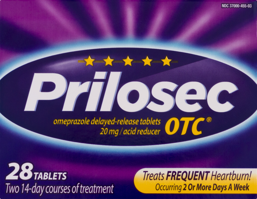 Prilosec 24HR Acid Reducing Tablets 28ct