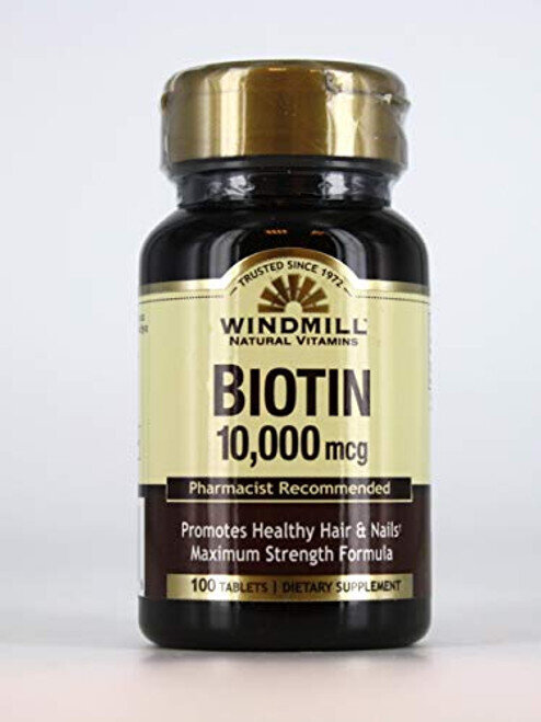 Biotin 10,000mcg Tablets 100ct