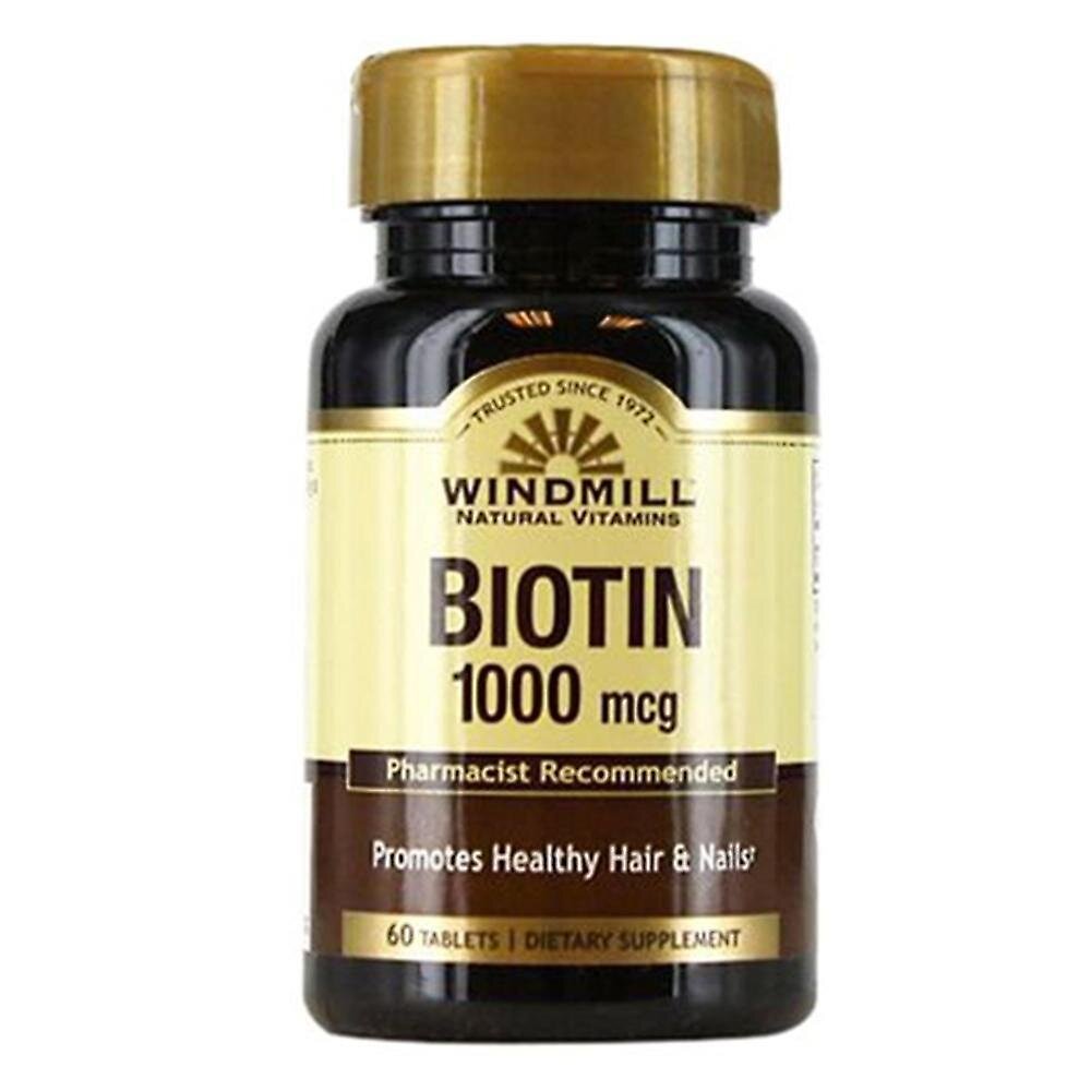 Biotin 1000mcg Tablets 60ct