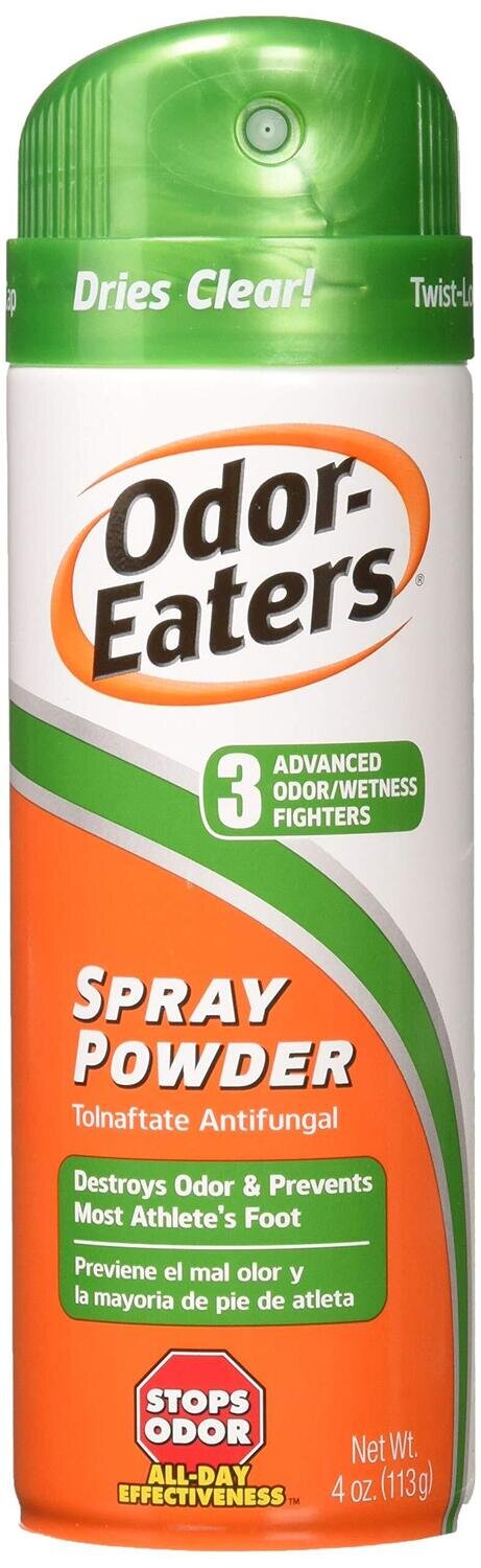 Odor-Eaters Talc-Free Antifungal Spray Powder 113 g