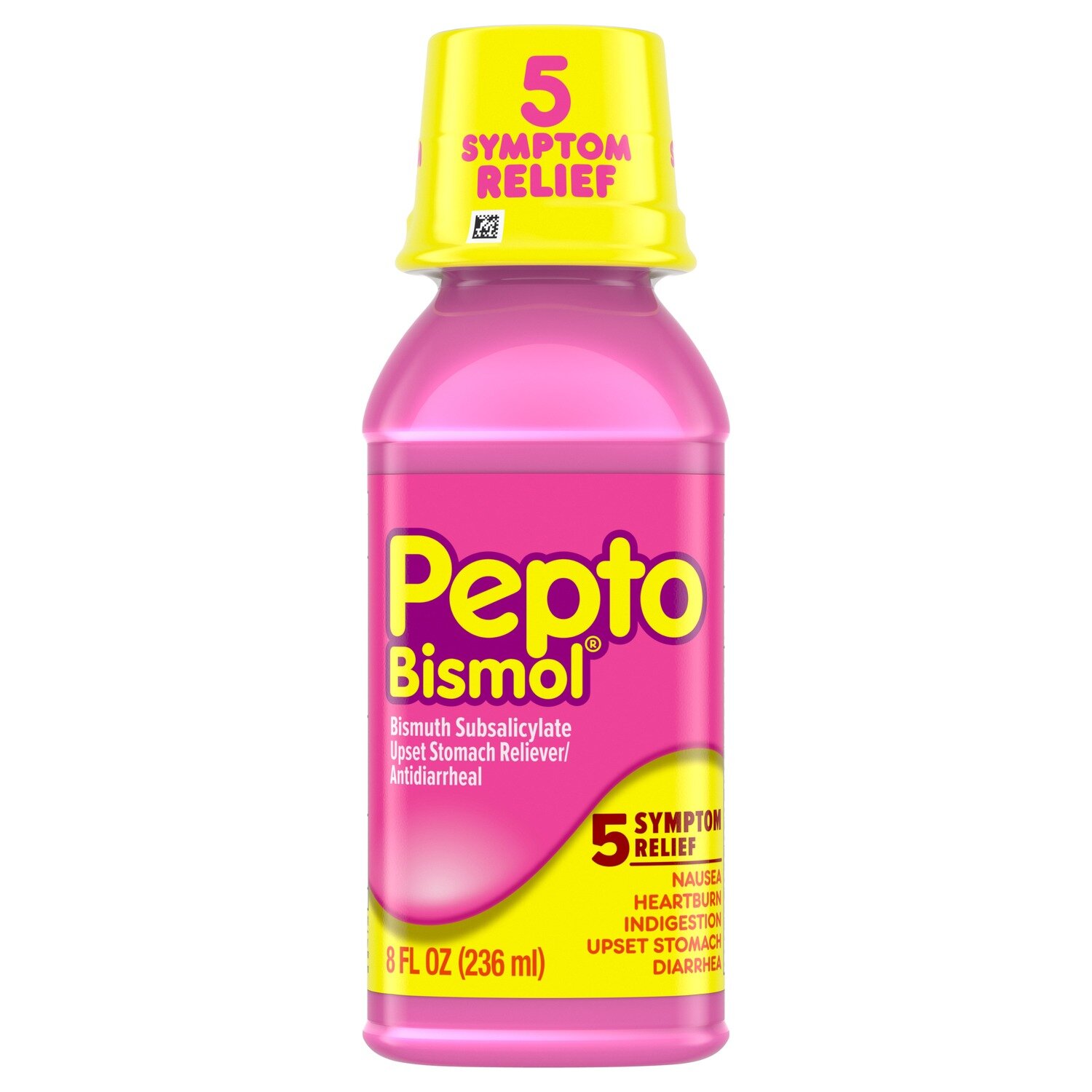 Pepto Bismol 5 Symptom Relief 8 fl oz