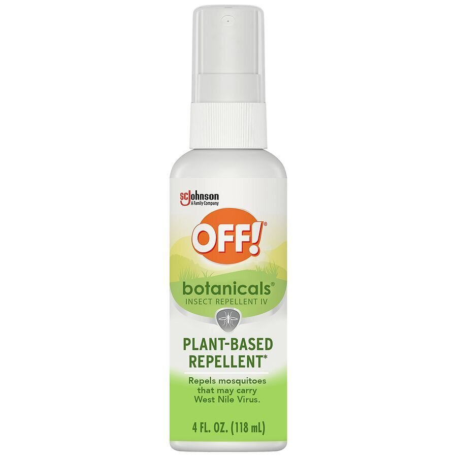 Off! Botanicals Insect Repellent IV Plant-Based Repellent Deet Free 4 fl oz