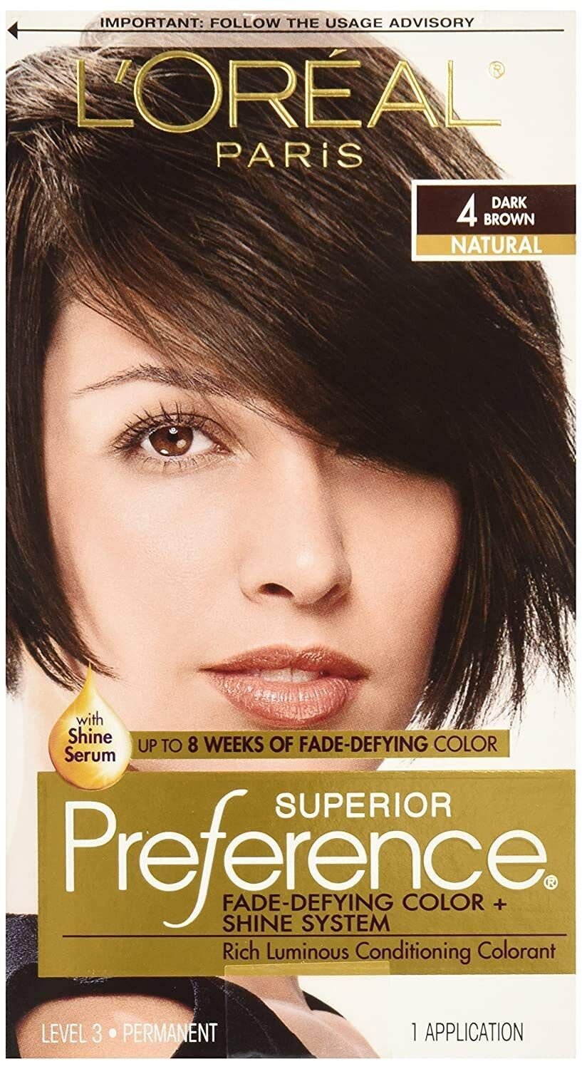 L’oréal Paris Superior Preference Permanent Haircolor #4 Dark Brown
