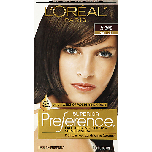 L’oréal Paris Superior Preference Permanent Haircolor #5 Medium Brown