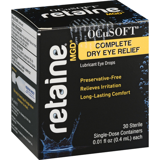 OCuSoft Retaine MGD Complete Dry Eye Relief Vials