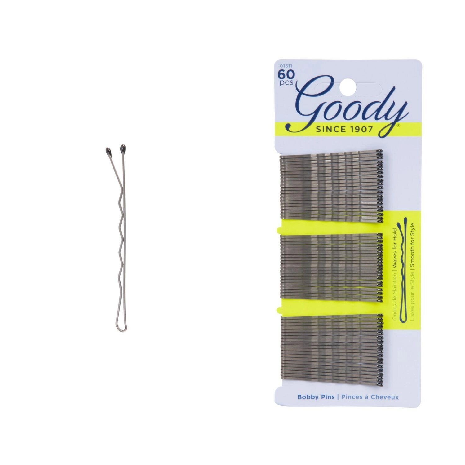 Goody Slideproof Bobby Pins 60ct