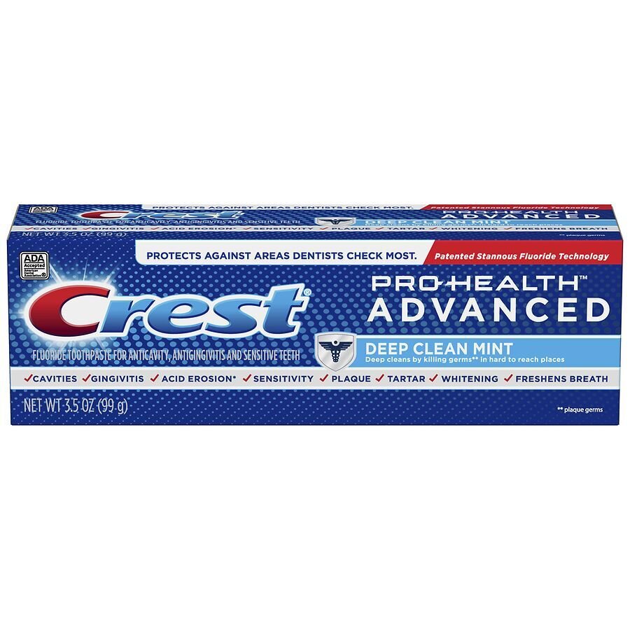 Crest ProHealth Advanced Anticavity Toothpaste - Deep Clean Mint 3.5oz