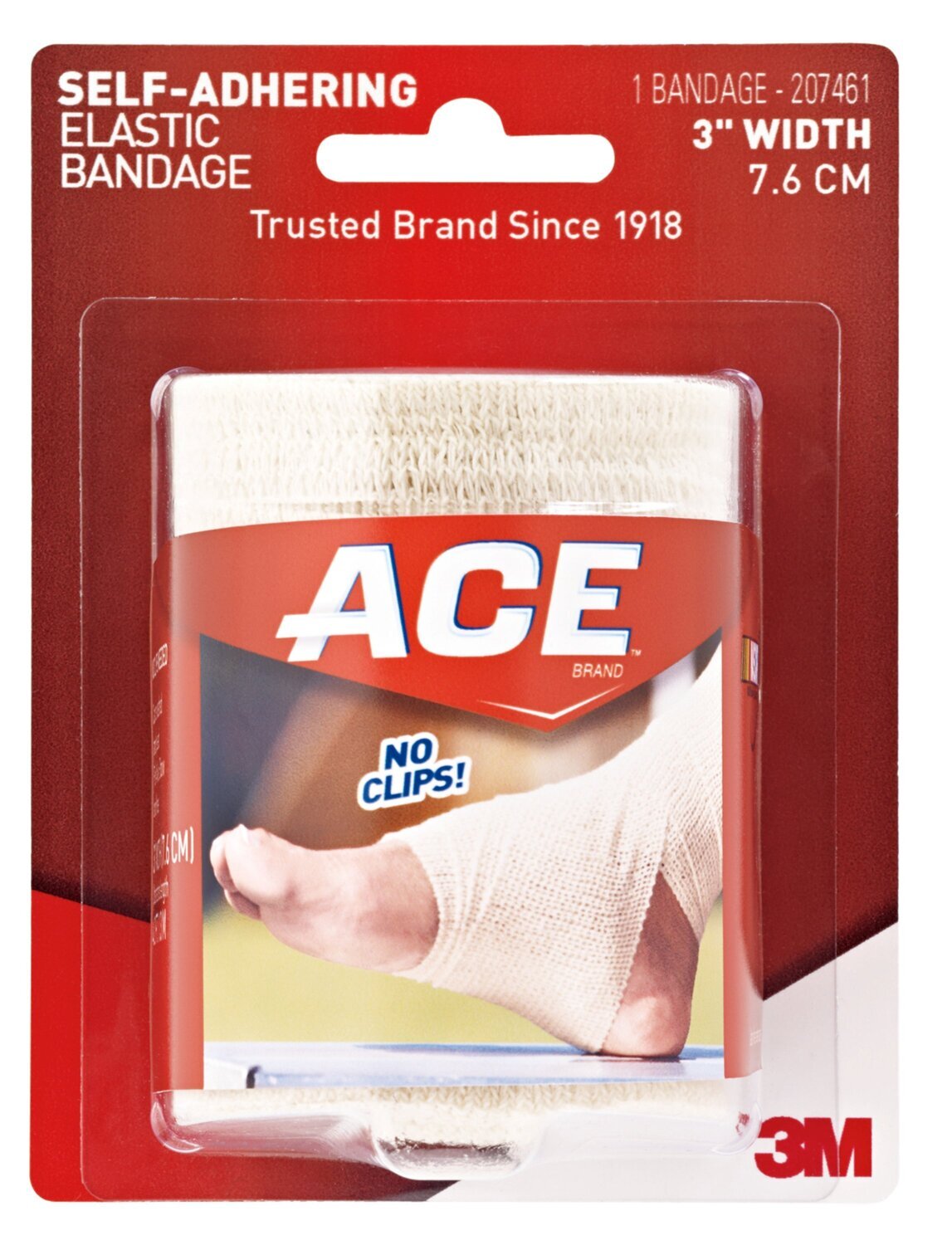 Ace Self-Adhering Elastic Bandage 3in x 51.2in