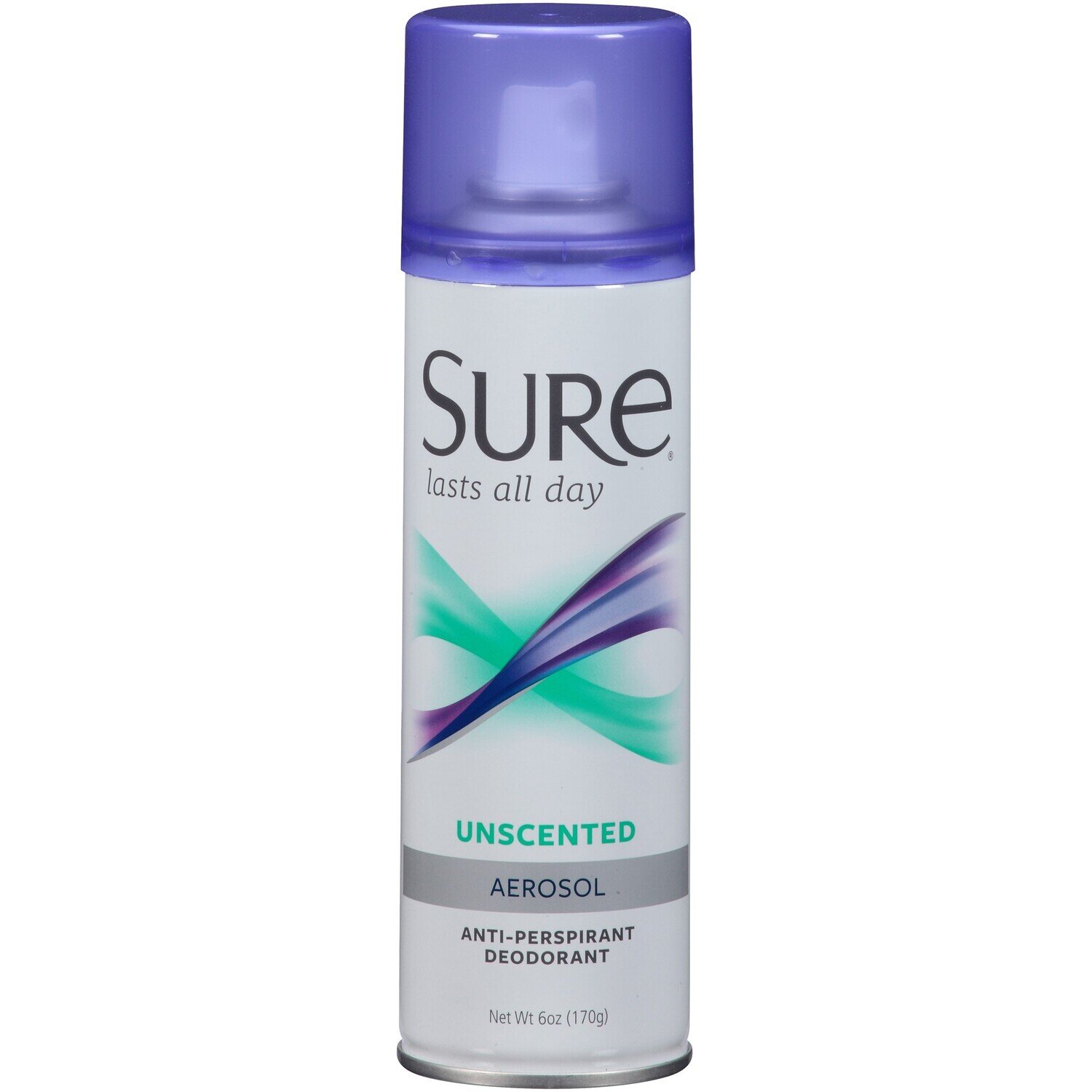 Sure Unscented Aerosol Anti-Perspirant Deodorant