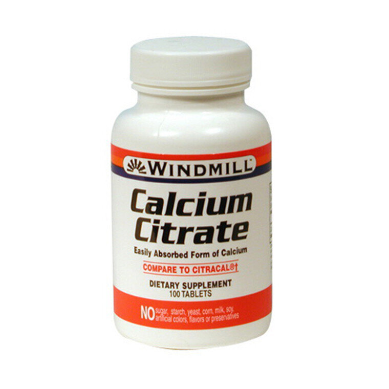 Calcium Citrate 400mg Tablets 100ct