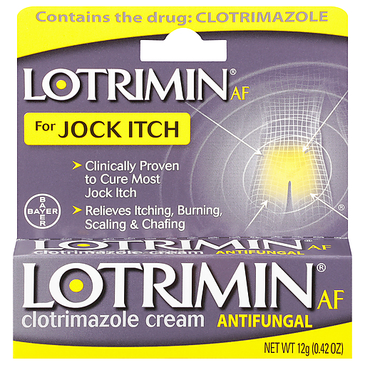 Lotrimin AF for Jock Itch Antifungal Cream 12 g