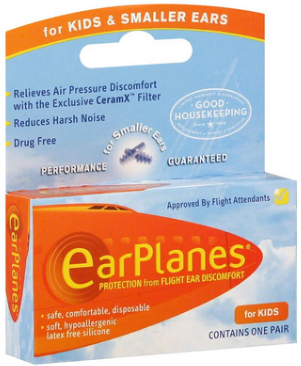 EarPlanes+ Kids Earplugs
