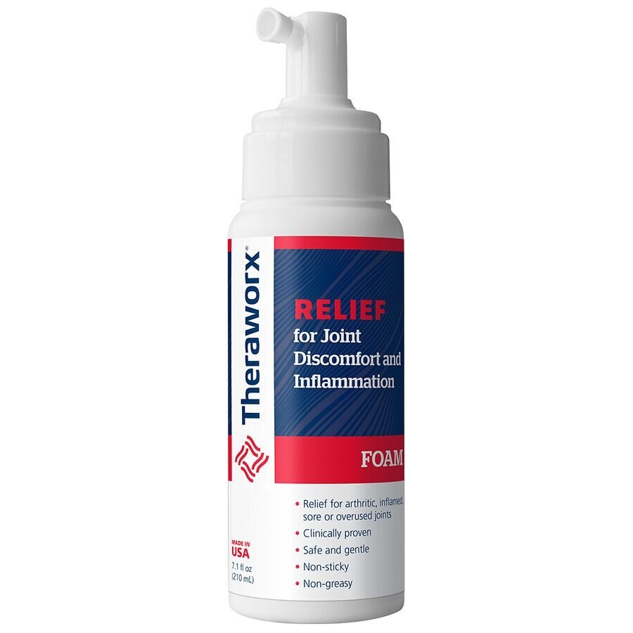 Theraworx Relief for Joint Discomfort and Inflammation Foam