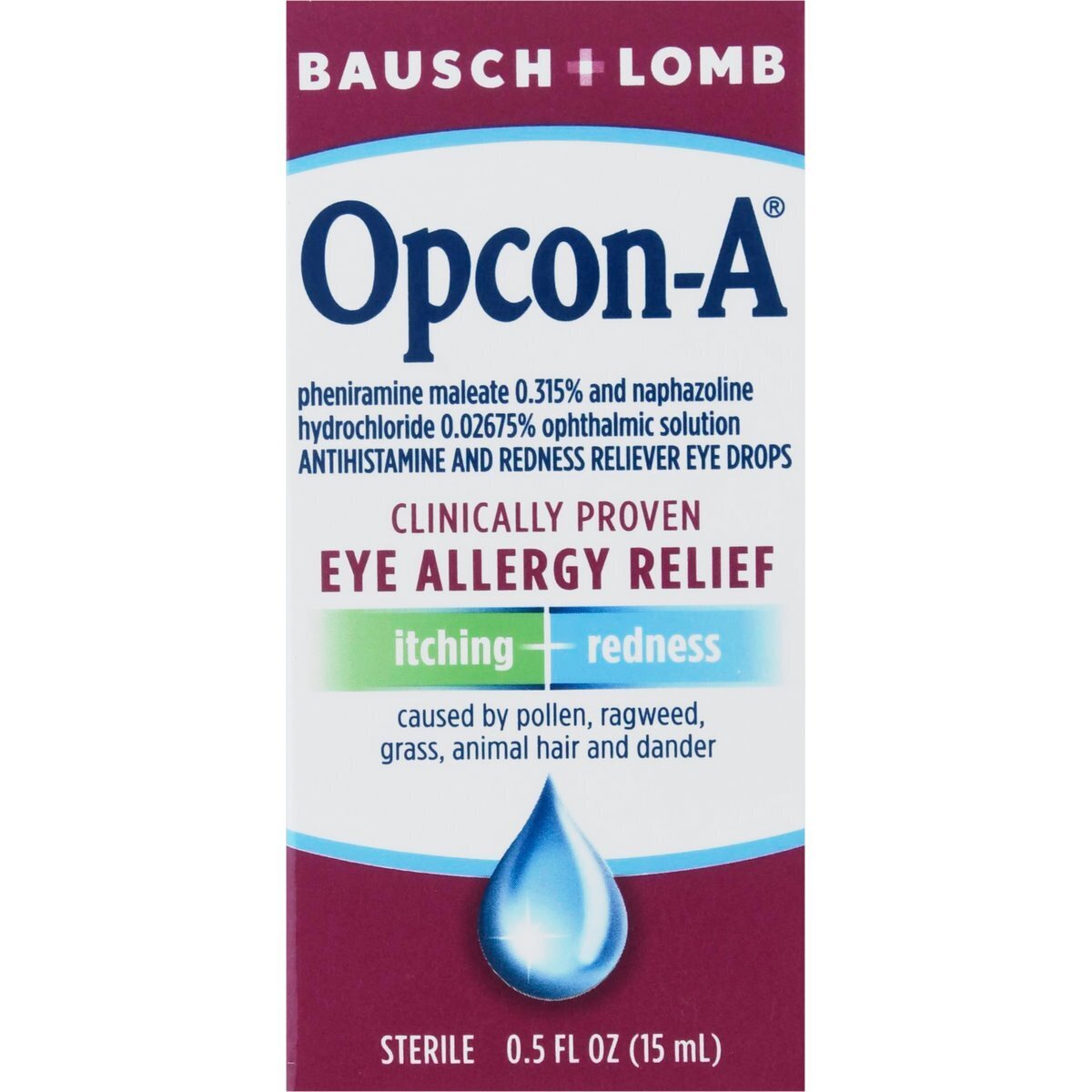 Opcon-A Eye Allergy Relief