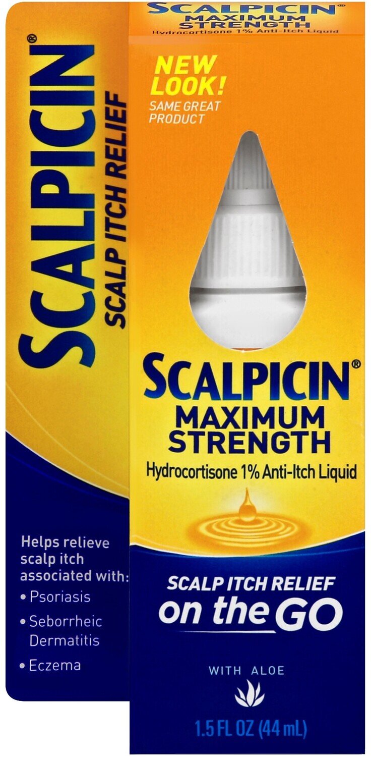 Scalpicin Maximum Strength Scalp Itch Relief On the Go