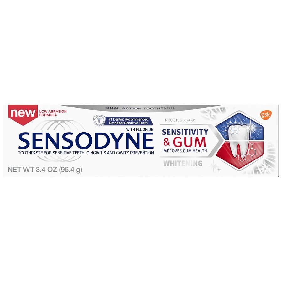 Sensodyne Sensitivity And Gum Toothpaste 3.4oz