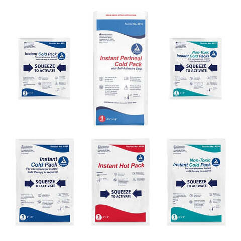 Instant Cold Pack 4” x 5” One Use
