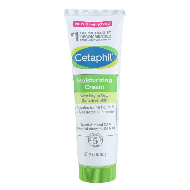 Cetaphil Moisturizing Cream for Very Dry to Dry, Sensitive Skin 3 oz