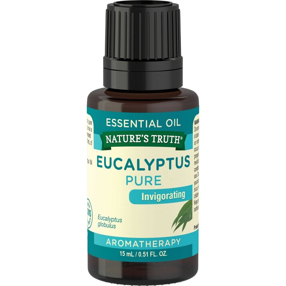 Eucalyptus Pure Essential Invigorating Aromatherapy Oil 15mL