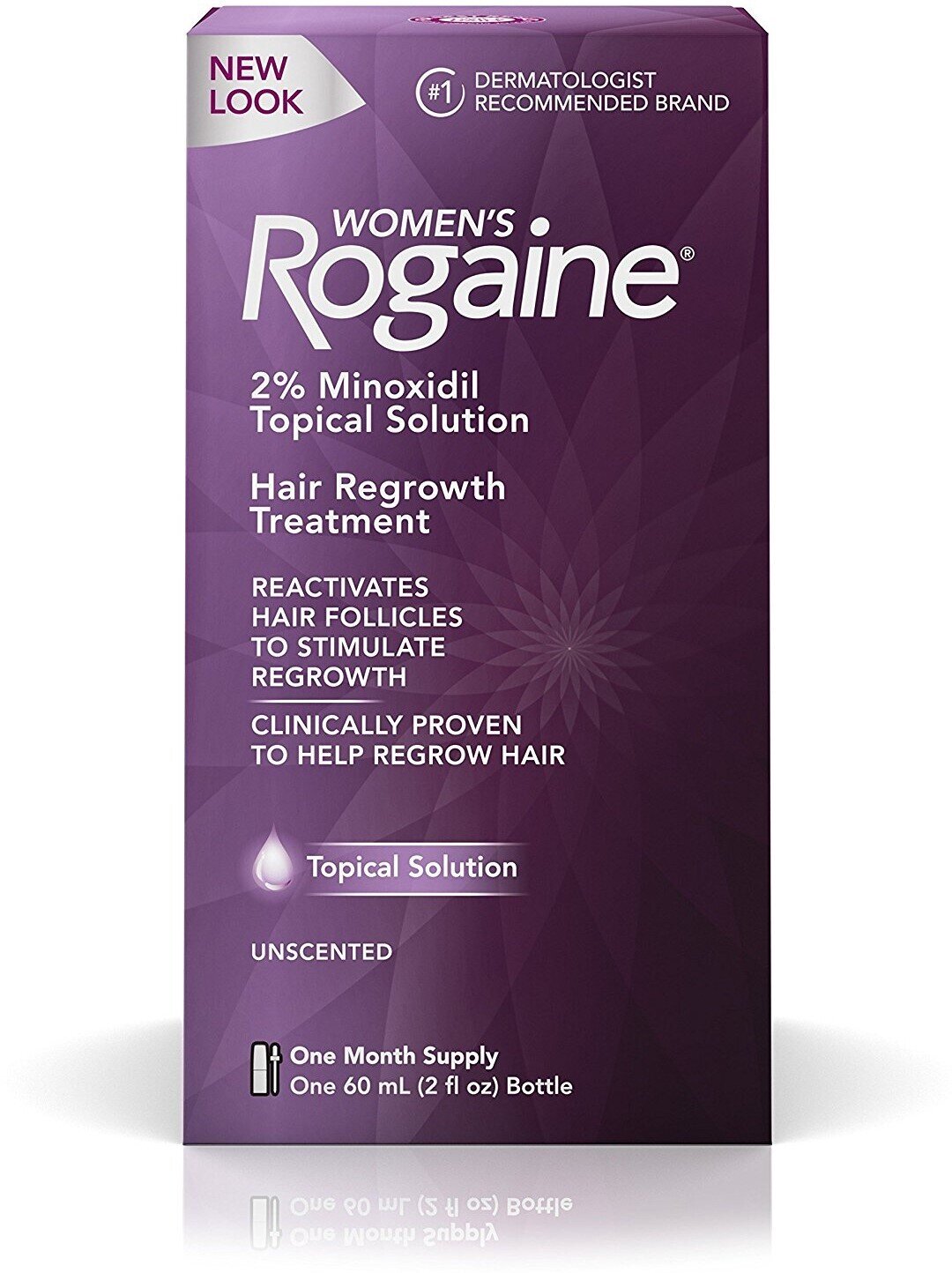 Women’s Rogaine Hair Regrowth Treatment Topical Solution Unscented