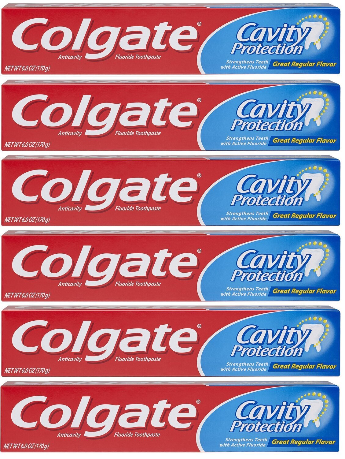 Colgate Cavity Protection Toothpaste - Regular Flavor 6oz