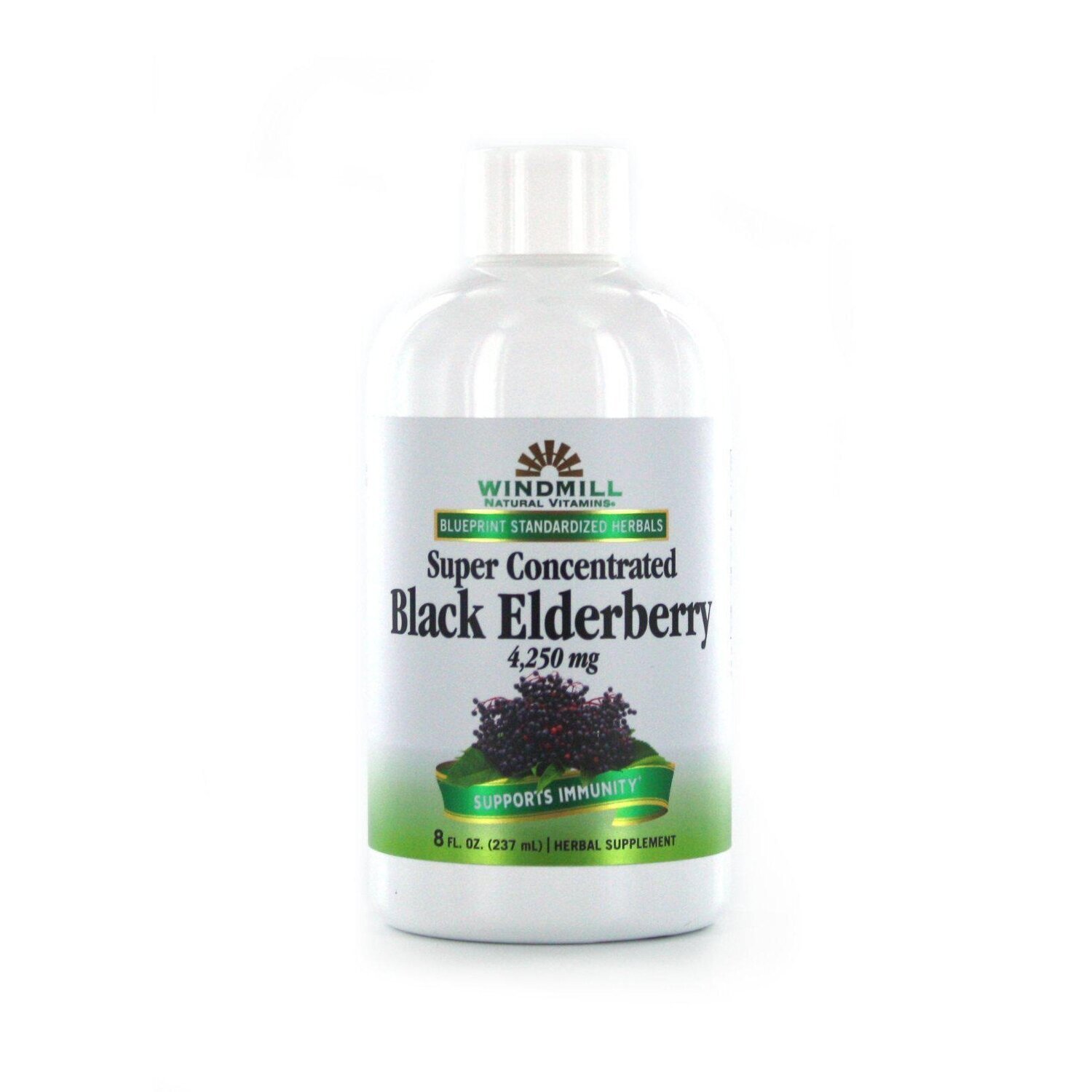 Black Elderberry Super Concentrated 4,250mg Liquid 8oz