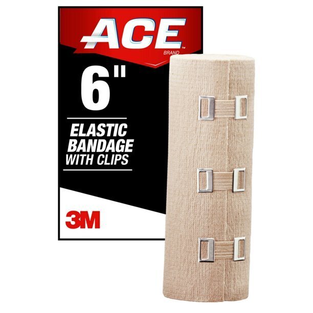 Ace Elastic Bandage with Clips 6in x 63.6in