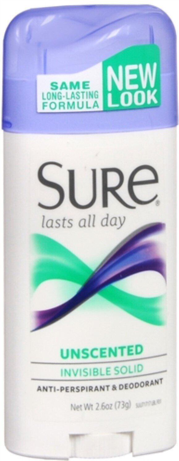 Sure 48 hr Unscented Invisible Solid