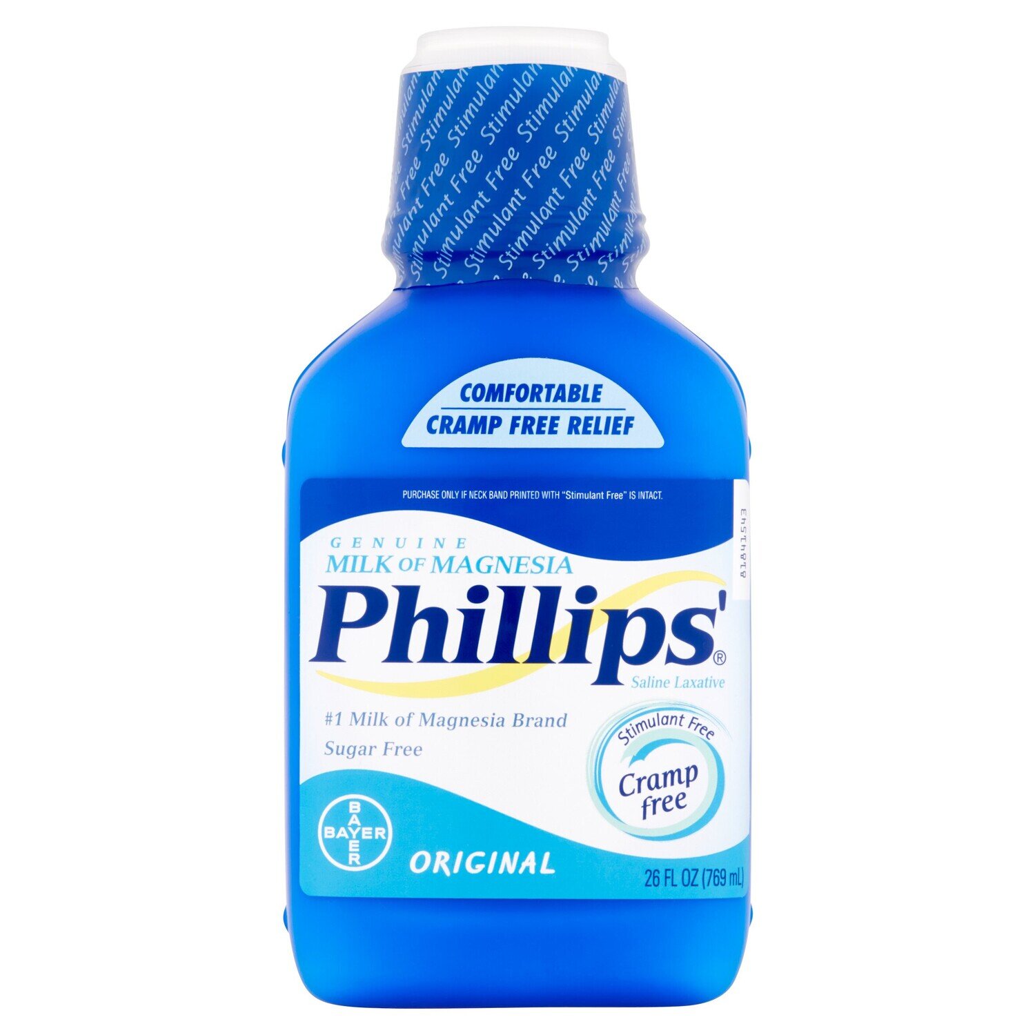Phillips’ Saline Laxative Milk of Magnesia Original Sugar Free 26 fl oz