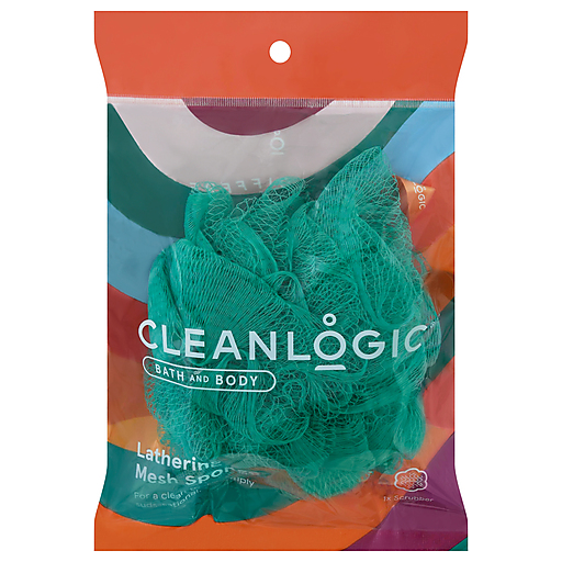 Cleanlogic Bath and Body Lathering Mesh Sponge