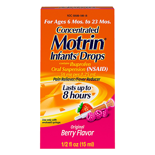 Motrin Infants’ Drops Berry Flavored