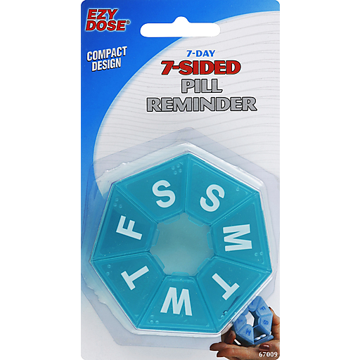 Ezy Dose Round Weekly And Portable Pill Planner