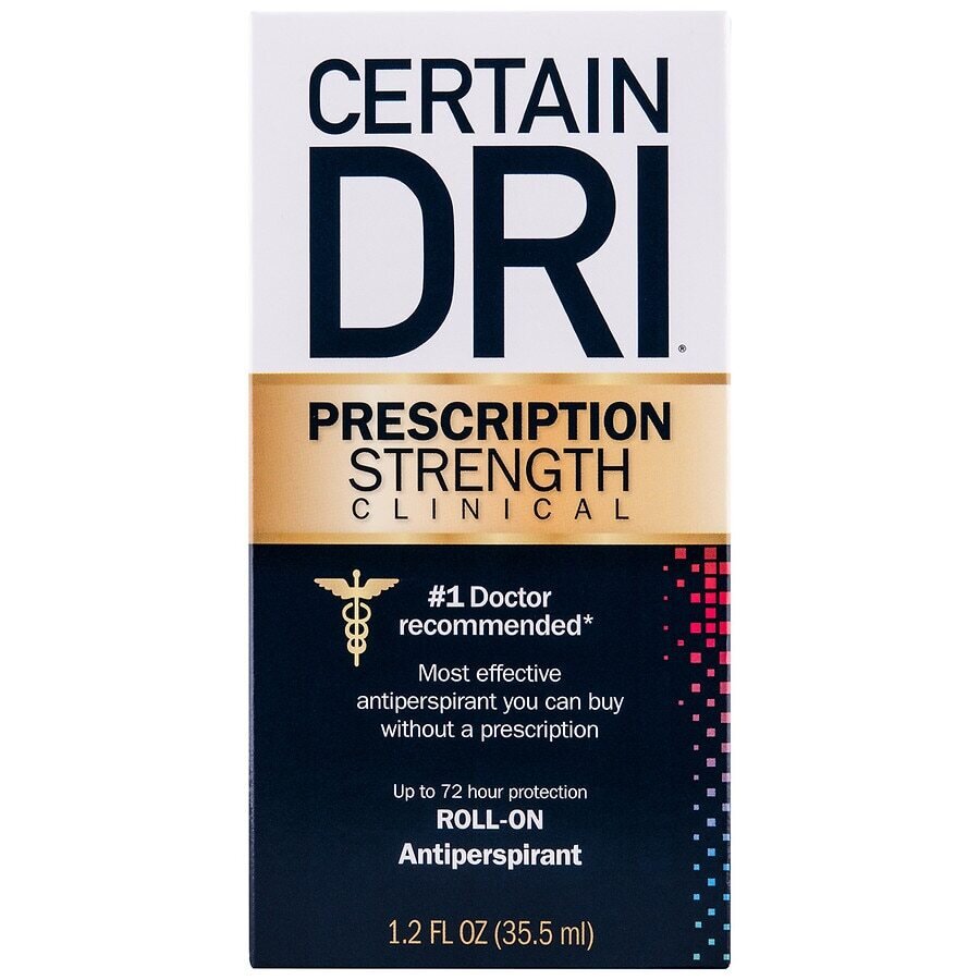 Certain Dri Prescription Strength Clinical Roll-On Antiperspirant
